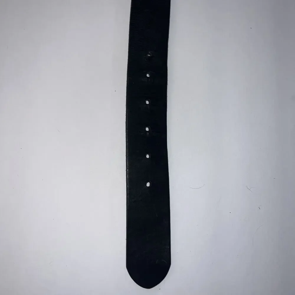 LEVI'S Mens Belt BLACK GENUINE LEATHER SIZE XL 40
